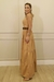 VESTIDO LONGO DECOTE QUADRADO CORES - Valentina Fashion Store