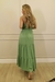 VESTIDO LONGUETE FLORA VERDE na internet