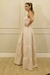 VESTIDO LONGO DECOTE QUADRADO CORES