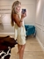 Vestido Curto Babados Bordados Off - Valentina Fashion Store