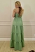 VESTIDO LONGO DECOTE QUADRADO CORES - comprar online