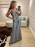 VESTIDO LONGO ÉBANO GEO - comprar online