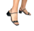 Sandália Flor de Cera | Modelo 2 em 1 | Salto Bloco 6 cm | Tiras Finas - Flor de Cera