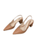 Scarpin Flor de Cera | Modelo Aberto | Salto Bloco 6 cm na internet