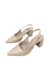 Scarpin Flor de Cera | Modelo Aberto | Salto Bloco 6 cm - comprar online