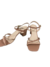 Sandália Flor de Cera | Salto Bloco 6 cm | Tiras - Flor de Cera