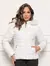 Jaqueta Puffer feminina bobojaco peluciada com capuz