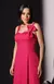 Vestido Tecido Trabalhado com Fivela – Rosa - loja online