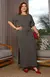Conjunto Saia e Blusa Tricô - Cinza - comprar online