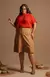 Blusa Plus Crepe Barcelona - Vermelho na internet