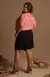 Blusa Plus Crepe Barcelona - Rosa - loja online