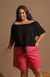 Short Plus Alfaiataria - Pink - Free Option 