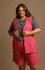 Colete Plus Alfaiataria - Pink - comprar online