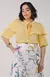 Blusa com Babado - Amarelo - comprar online