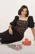 Top Linho Bordado - Preto - loja online