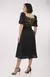 Saia Linho Bordado - Preto - Free Option 
