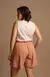 Blusa Regata Listrada Tricoline - Bege - Free Option 