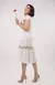 Vestido Linho Bordado - Off White - loja online