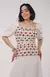 Top Linho Bordado - Off White - comprar online