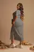 Vestido Plus Viscolycra Listrado - Preto - Free Option 
