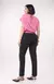 Blusa Lisa com Lastex - Rosa - Free Option 