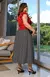 Blusa com Babados em Crepe – Vermelho - Free Option 
