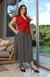 Blusa com Babados em Crepe – Vermelho na internet