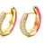 Argola Neon Pink - Signa
