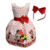 Vestido Infantil Minnie Vermelha C/ Poa Tiara - Aniversário