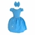 Vestido Liso Manga Luxo Daminha Casamento Festa Várias Cores - comprar online