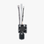 Conjunto Hotend Completo Aço Endurecido 0.4mm Bambu Série X1 FAH001