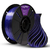 Filamento Voolt3d Pla Premium Duo Color V-silk Lilás e Preto - comprar online