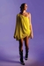 vestido lurex lime