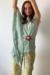 Imagem do Vestido um ombro matcha