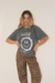 T-shirt smile silver na internet