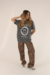 T-shirt smile silver - Calê Company ltda