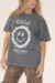 T-shirt smile silver - loja online