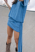 Imagem do SAIA NÓ LUREX BABY BLUE