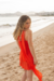 wrap dress toranja - Calê Company ltda