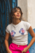T-shirt hibisco - Calê Company ltda