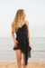 wrap dress black - comprar online