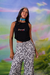 Imagem do CALCA FLARE BLOOM OFF WHITE