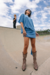 SAIA NÓ LUREX BABY BLUE - comprar online