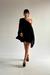 Vestido lurex black - loja online