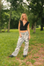 Calça linho zebra - comprar online