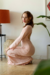 Vestido longo rose - loja online