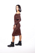 Vestido Tricot Listrado