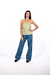 Blusa Tomara que Caia Peplum na internet