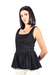 Blusa Peplum com Babados na internet