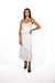 Vestido Midi Peplum na internet